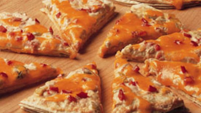 Southwestern Tortilla Wedges (lighter recipe)