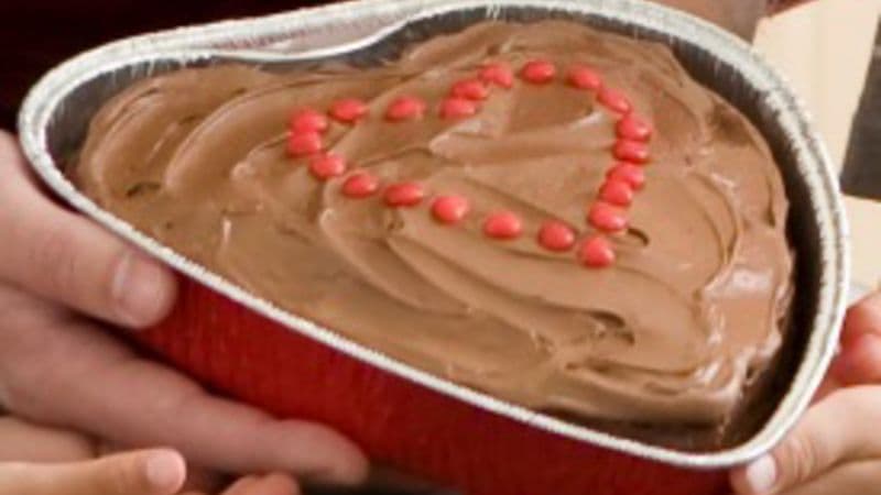 Chocolate Heart Cake
