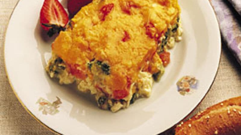 Baked Vegetable Omelet