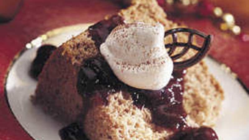 Chocolate-Cherry Angel Cake
