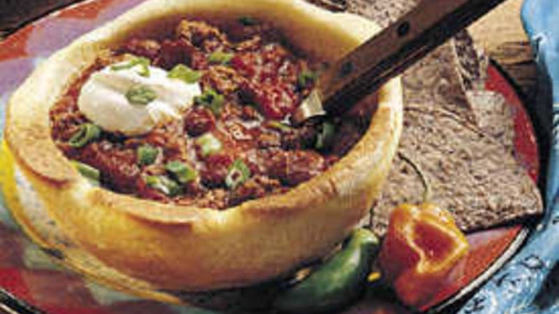 Bread Machine Crusty Homemade Bread Bowls