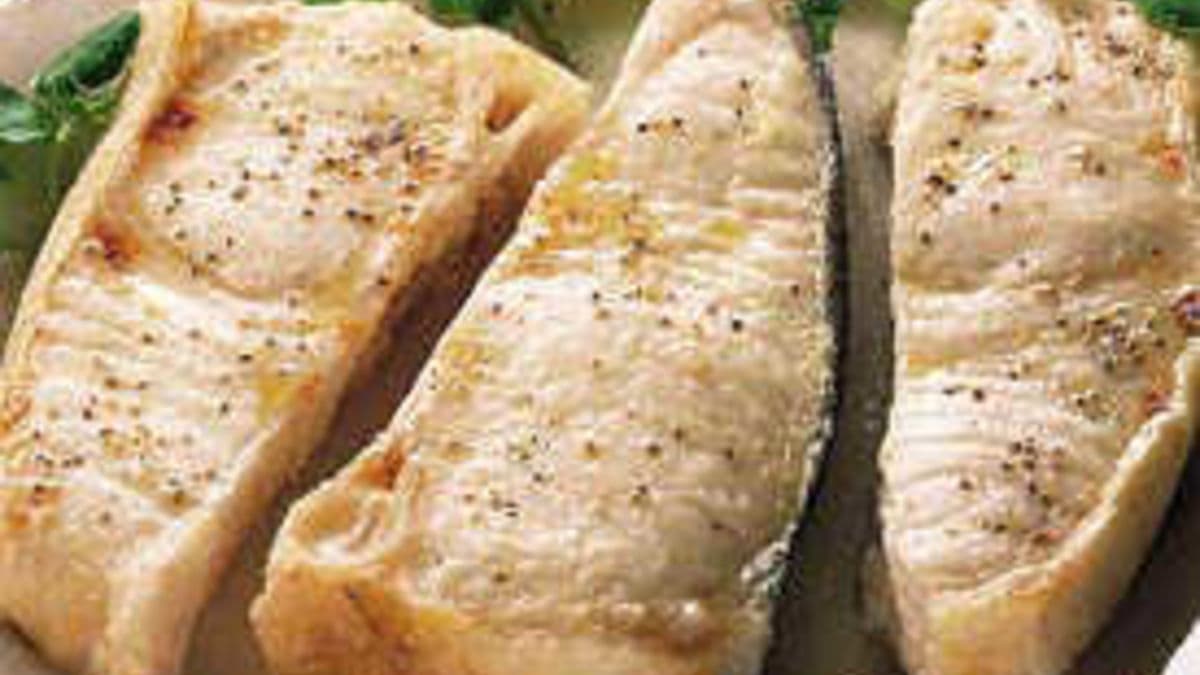 Broiled Fish Steaks